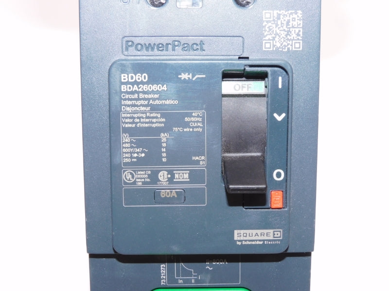 SQUARE D BDA260604 480V 60A NSNP