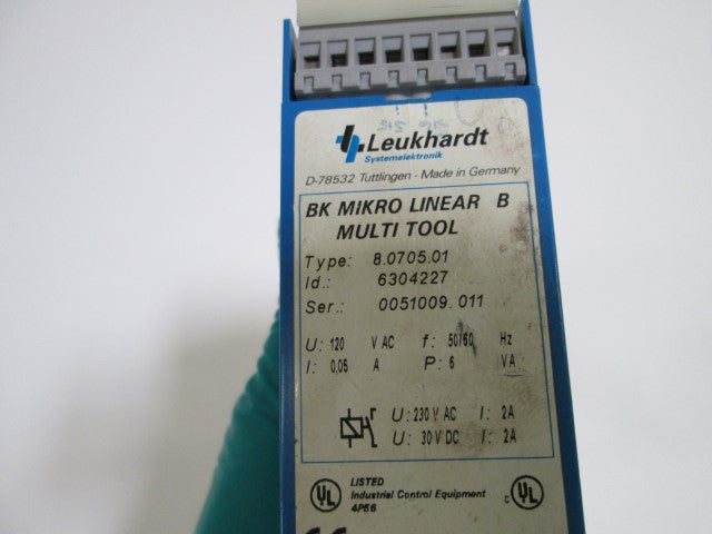 LEUKHARDT TIME DELAY RELAY 6304227  *NEW NO BOX*