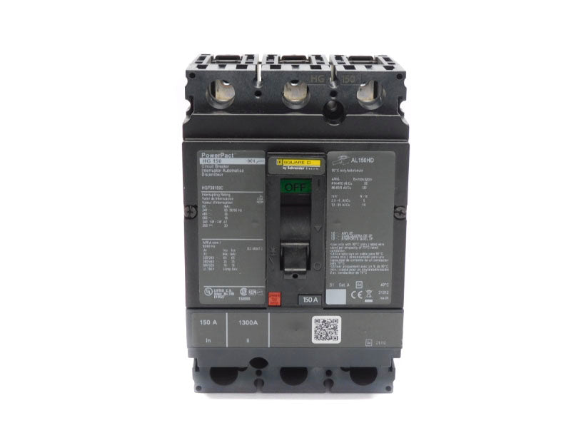 SQUARE D HGF36150C 600V 150A (NO LUGS) NSNP