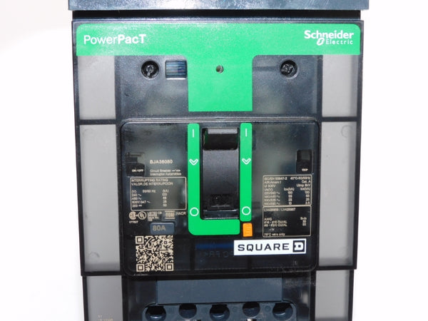 SQUARE D BJA36080 480V 80A NSNP