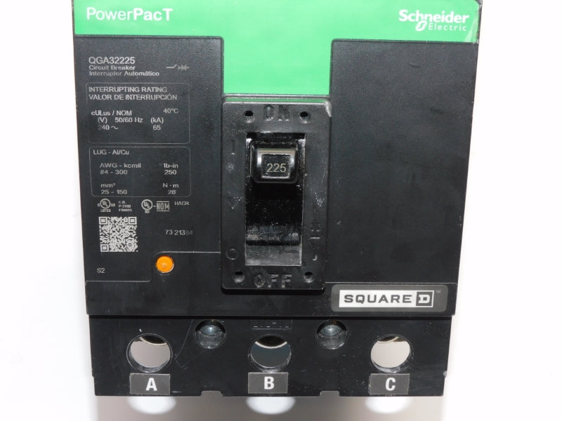 SQUARE D QGA32225 240V 225A NUPI