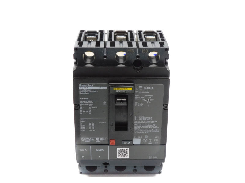 SQUARE D HGF36125C 600V 125A (NO LUGS) UNMP