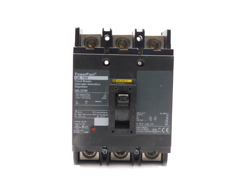 SQUARE D QBL32100 240V 100A (AS PICTURED) UNMP