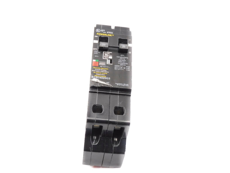 SQUARE D ECB24020G3 277V 20A (AS PICTURED) UNMP