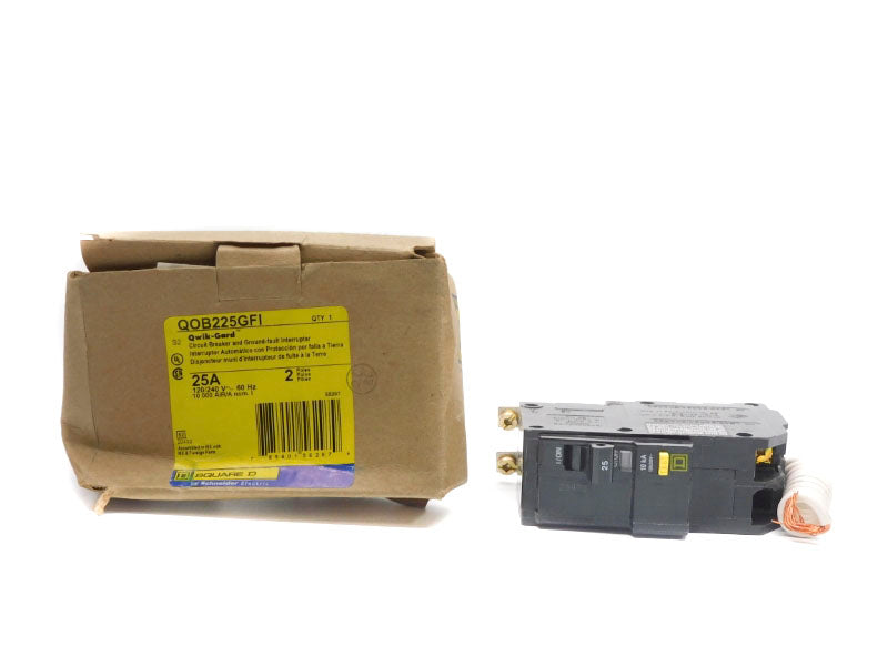SQUARE D QOB225GFI 120/240V 25A NSMP