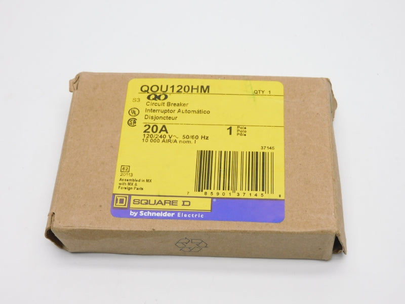 SQUARE D QOU120HM 120/240V 20A NSMP