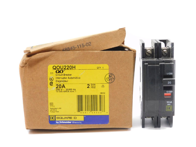 SQUARE D QOU220H 240V 20A NSMP
