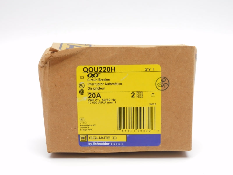 SQUARE D QOU220H 240V 20A NSMP