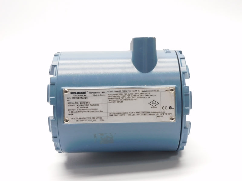 ROSEMOUNT 8711ASE15FU1E5 40VDC 0.5A 285PSI UNMP