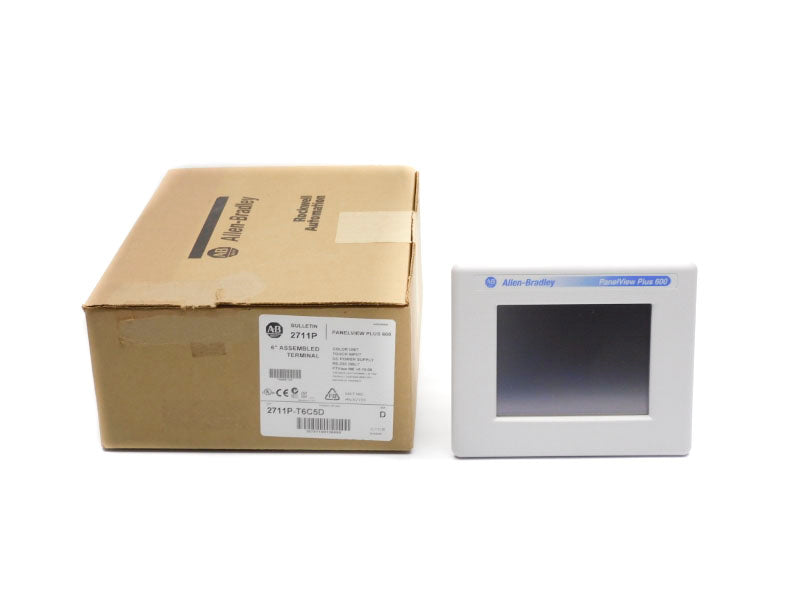 ALLEN BRADLEY 2711P-T6C5D SER. D 24VDC NSMP