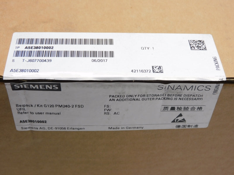 SIEMENS A5E38010002 NSMP