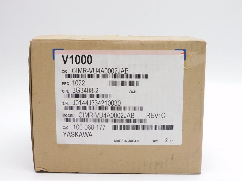 YASKAWA CIMR-VU4A0002JAB 380-480V 1.8/2.1A NSMP