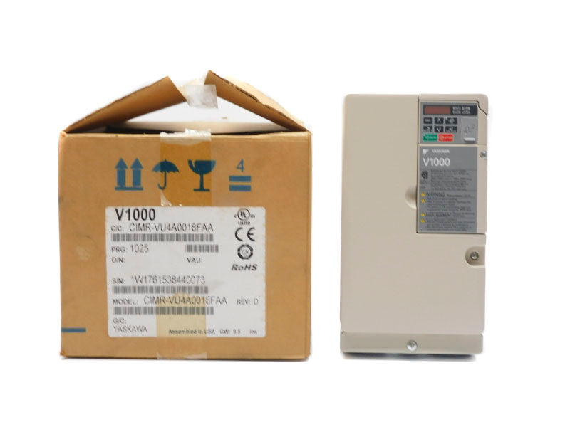 YASKAWA CIMR-VU4A0018FAA 380-480V 15.0/20.0A NSMP