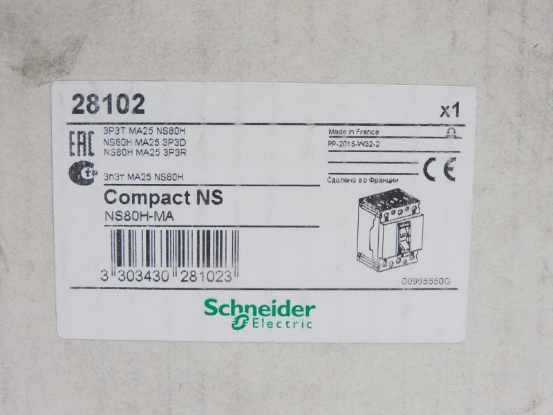 SCHNEIDER ELECTRIC 28102 NS80H-MA 750V NSMP