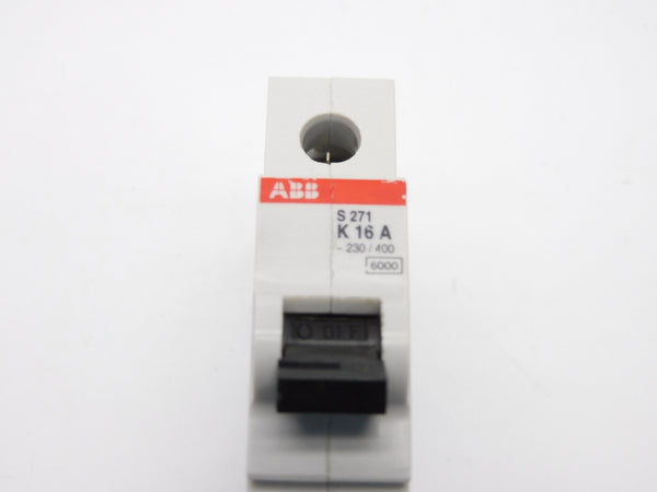 ABB S271-K16 277/480VAC 16A NSNP
