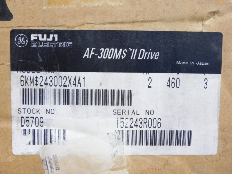 FUJI ELECTRIC 6KMS243002X4A1 380-480V 5.8A NSMP