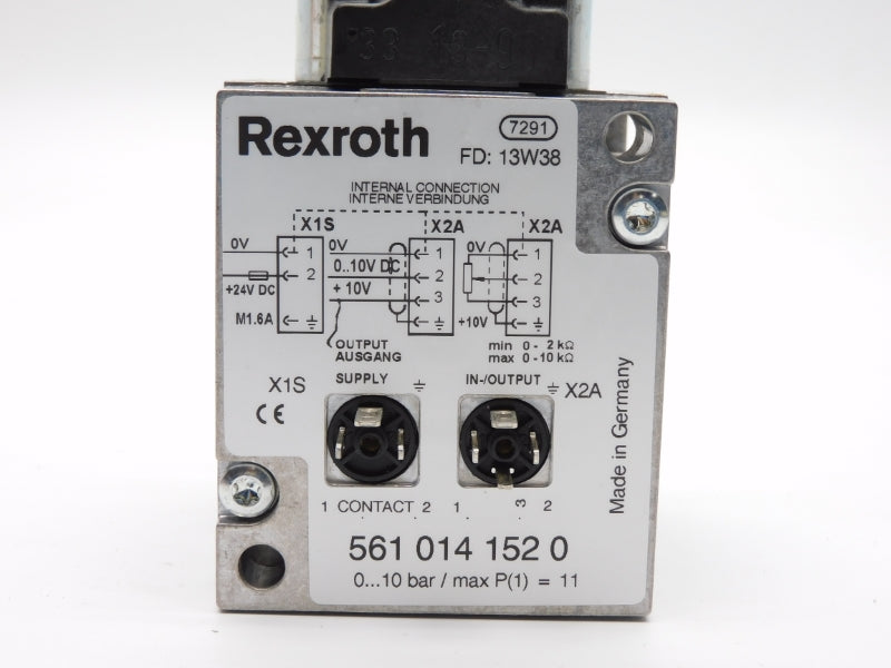 REXROTH 5610141520 24VDC 0-10BAR NSMP