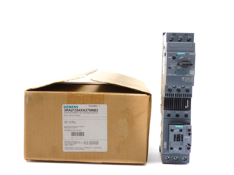 SIEMENS 3RA21354XA370NB3 20-33VUC 49-59A NSMP