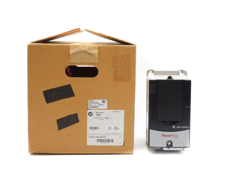 ALLEN BRADLEY 20AD2P1A0AYNNNNN SER. A 432-528VAC 2.5A F/W 2.009 NSMP