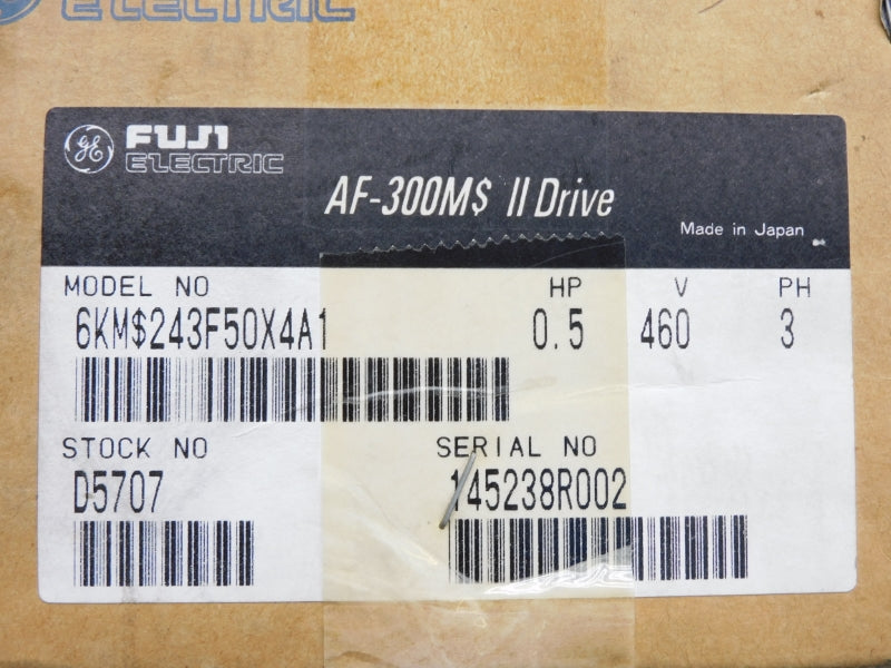 FUJI ELECTRIC 6KMS243F50X4A1 380-480V 2.5A NSMP