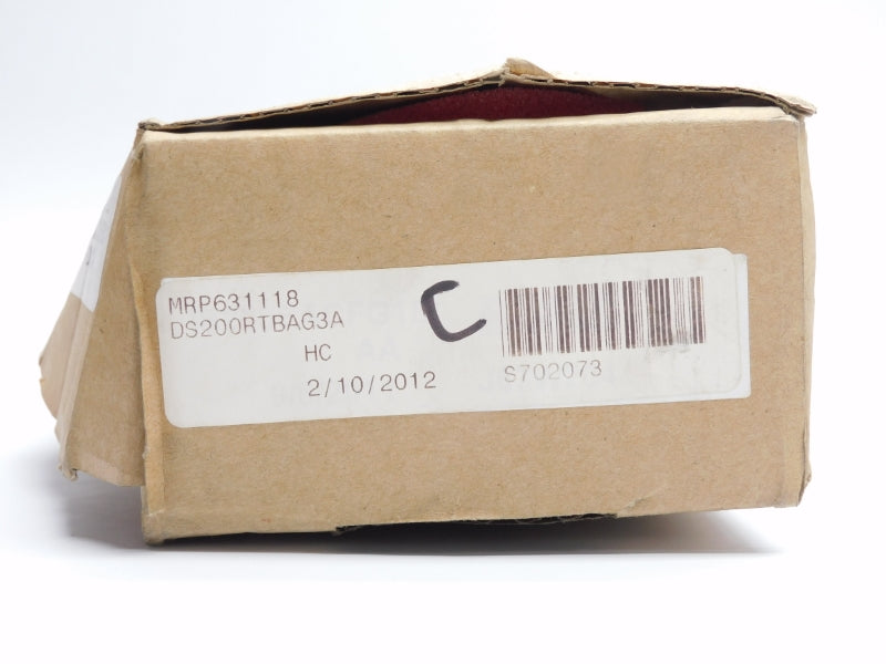 GENERAL ELECTRIC DS200RTBAG3AHC REMAN