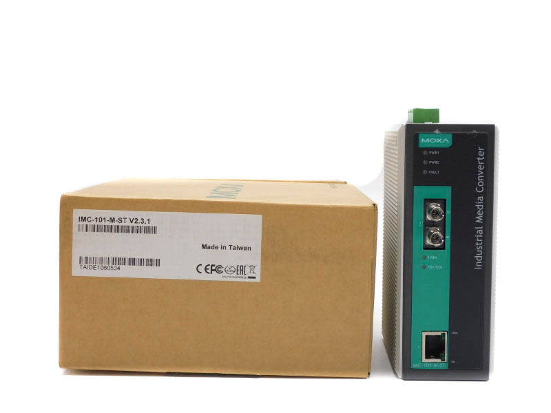 MOXA IMC-101-M-ST V2.3.1 12-45VDC 0.2A NSMP