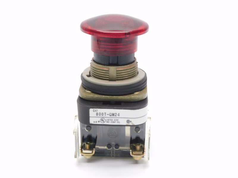 ALLEN BRADLEY 800T-QM24R SER. T 24V (BK/YL) NSMP
