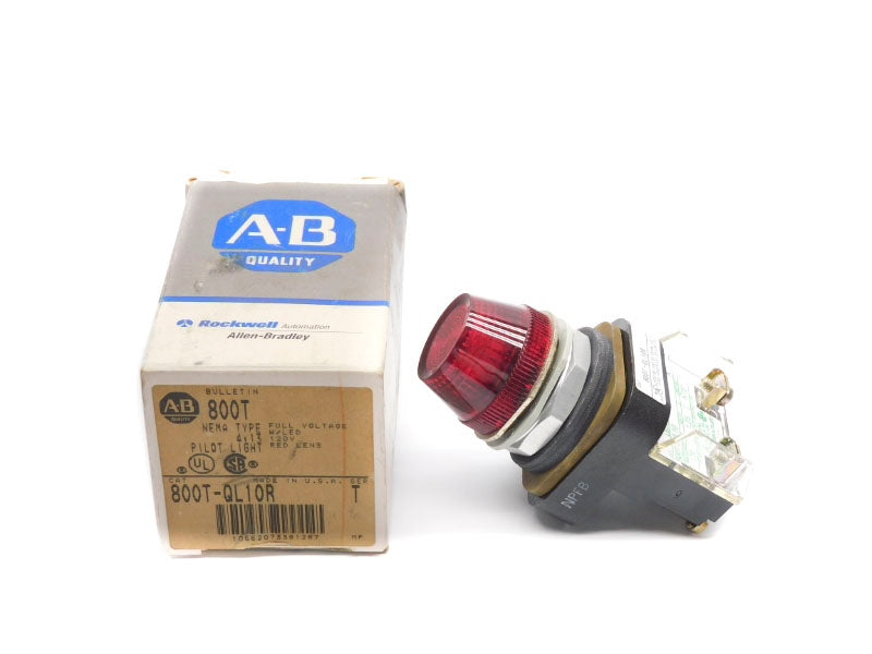 ALLEN BRADLEY 800T-QL10R SER. T 120V (GY/BL) NSMP
