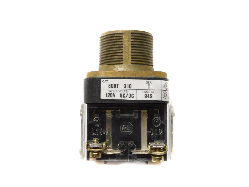 ALLEN BRADLEY 800T-Q10 SER. T 120V (NO BULB) NSNP