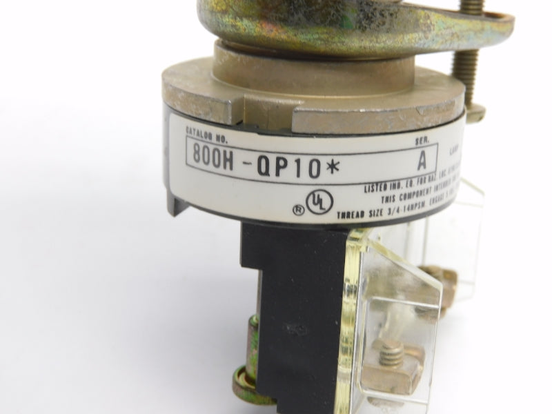 ALLEN BRADLEY 800H-QP10G SER. A 120V NSNP