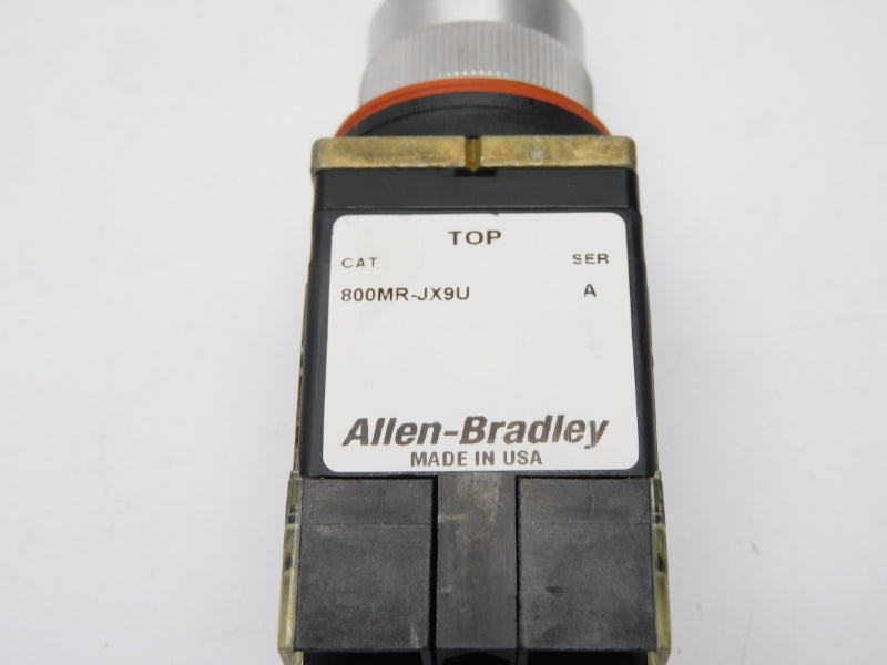 ALLEN BRADLEY 800MR-JH9UB SER. C 300VAC (WH) NSMP
