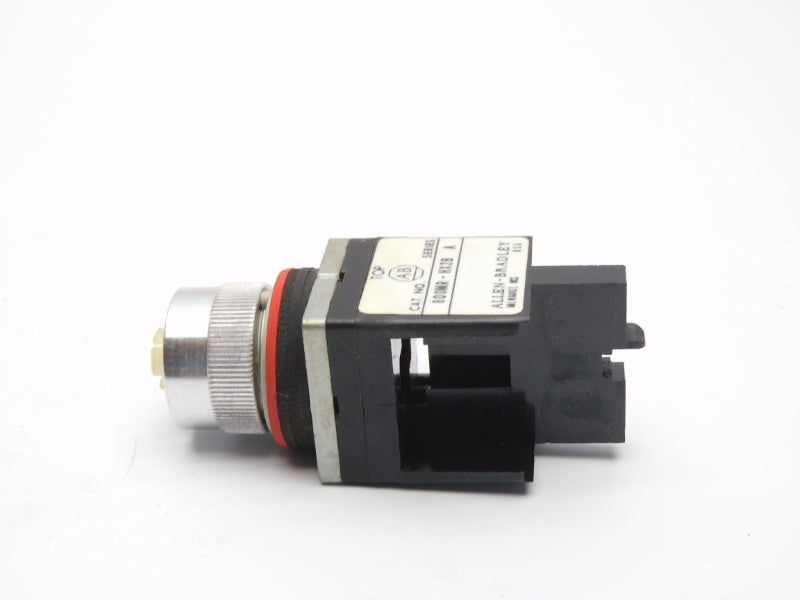 ALLEN BRADLEY 800MR-HH2BLA SER. C (NO KNOB) (BK/YL) NSMP