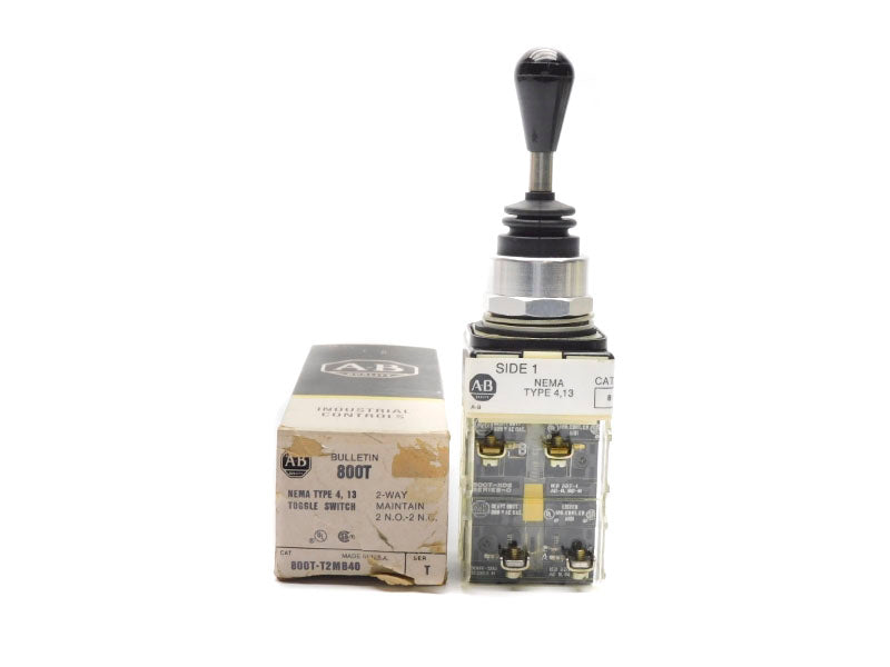 ALLEN BRADLEY 800T-T2MB40 SER. T 600VAC (BK/YL) NSMP