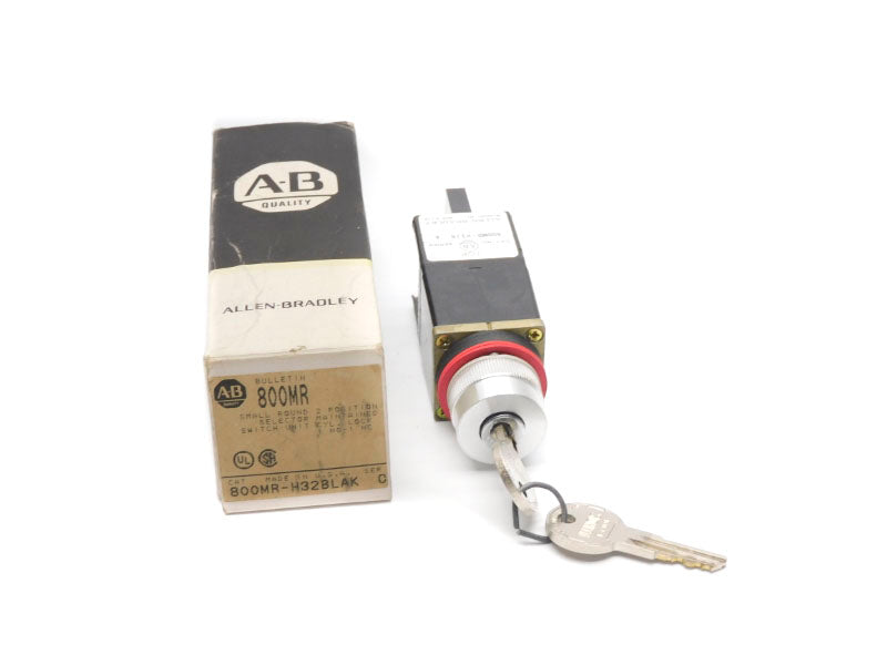 ALLEN BRADLEY 800MR-H32BLAK SER. C (BK/YL) NSMP