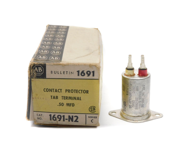 ALLEN BRADLEY 1691-N2 SER. C 150VDC (BK/YL) NSMP