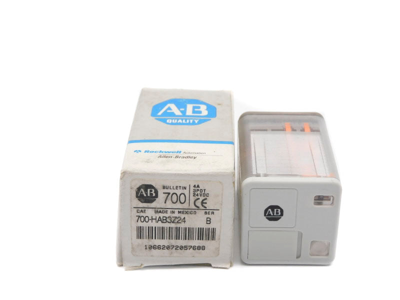 ALLEN BRADLEY 700-HAB3Z24 SER. B 24VDC 4A (GY/BL) NSMP