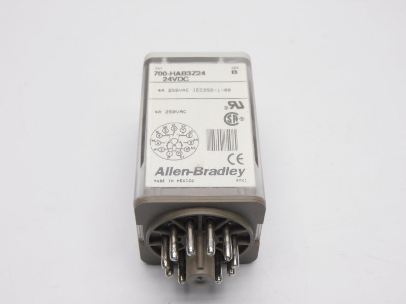 ALLEN BRADLEY 700-HAB3Z24 SER. B 24VDC 4A (GY/BL) NSMP