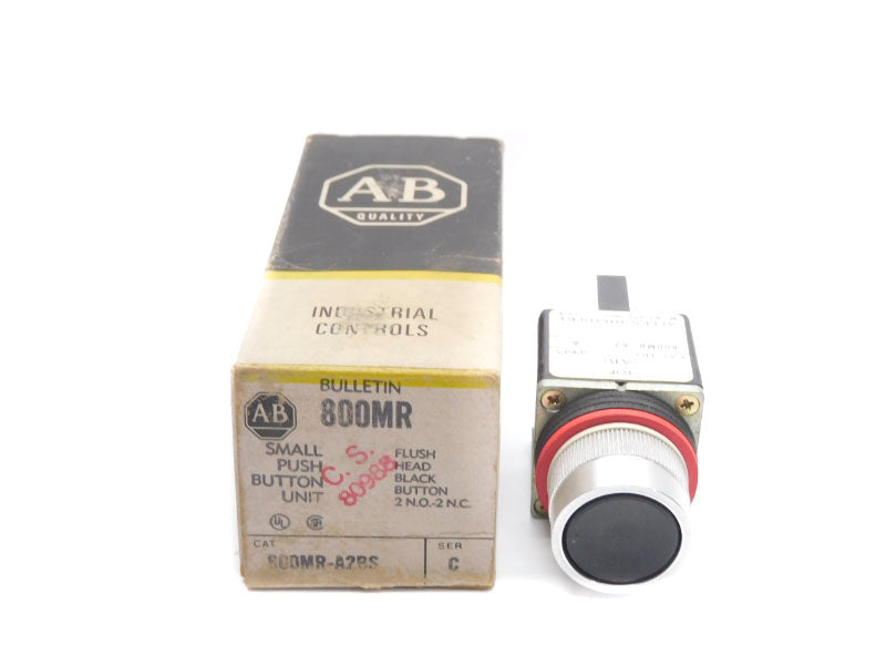 ALLEN BRADLEY 800MR-A2BS SER. C (AS PICTURED) (BK/YL) NSMP
