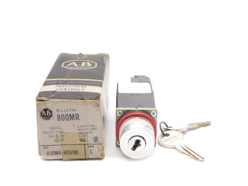 ALLEN BRADLEY 800MR-H33BB SER. C 300VAC (BK/YL) NSMP