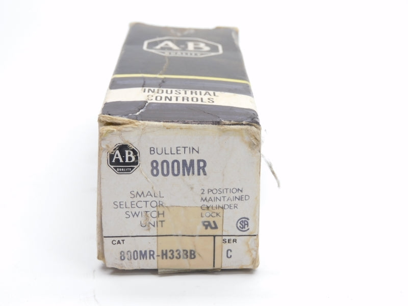 ALLEN BRADLEY 800MR-H33BB SER. C 300VAC (BK/YL) NSMP