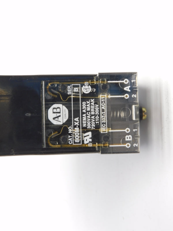 ALLEN BRADLEY 800MS-X016A SER. D 110/120V (GY/BL) NSMP