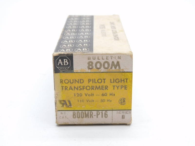 ALLEN BRADLEY 800MR-P16 SER. B 110/120V (NO BULB) (BK/YL) NSMP