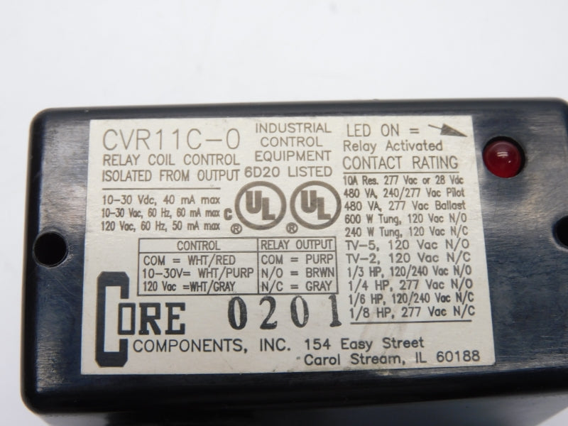 CORE COMPONENTS CVR11C-0 10-30VDC NSNP