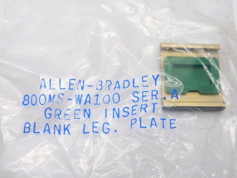 ALLEN BRADLEY 800MS-WA100 SER. A NSMP