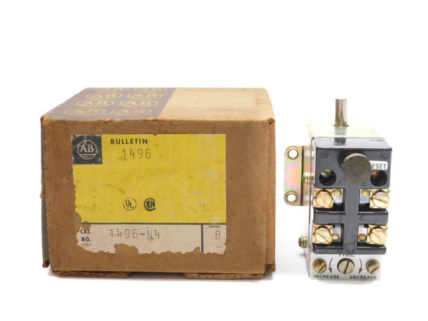 ALLEN BRADLEY 1496-N4 SER. B 120-600VAC 60A (BR/YL) NSMP