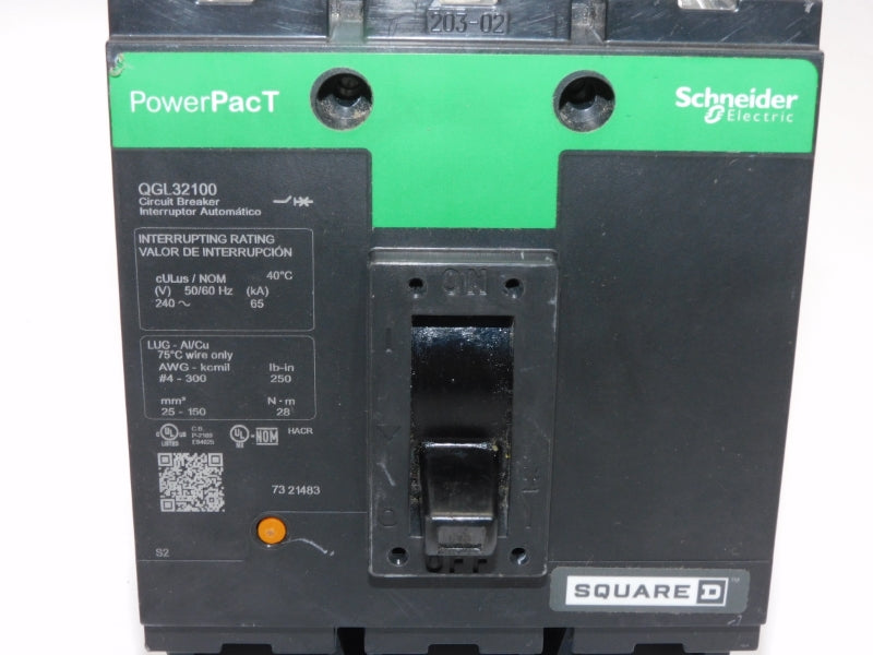 SQUARE D QGL32100 240V 100A NSNP