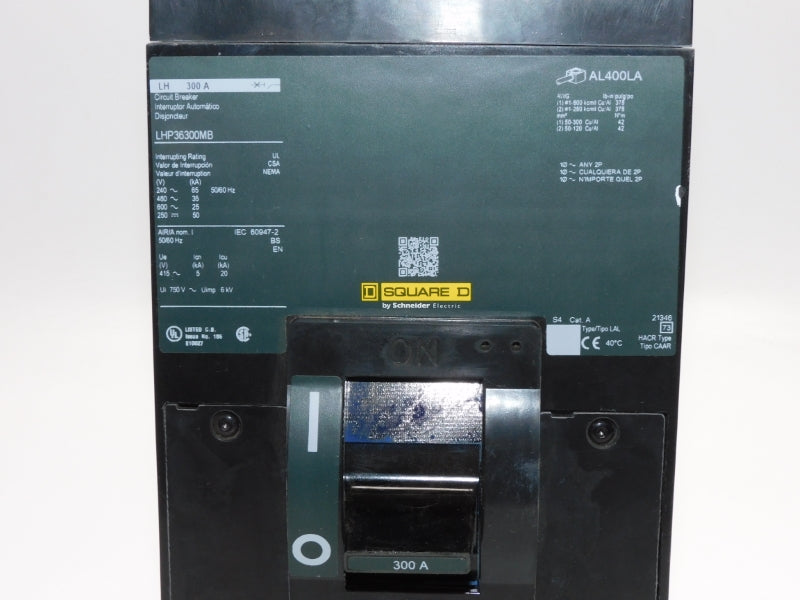 SQUARE D LHP36300MB 600V 300A (AS PICTURED) NSNP