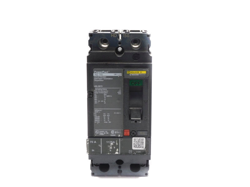 SQUARE D HDL26070 600V 70A UNMP