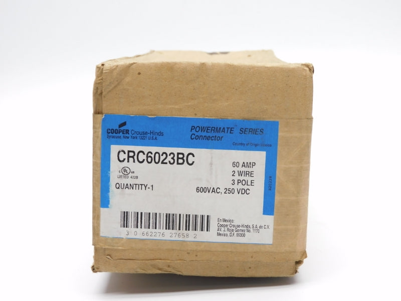 CROUSE HINDS CRC6023BC 600VAC 60A NSFS