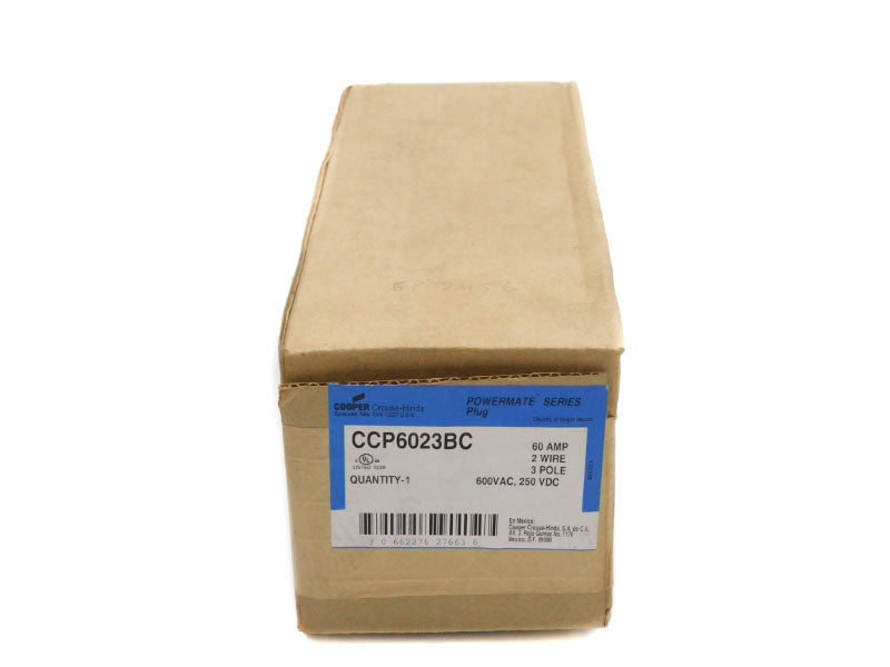 CROUSE HINDS CCP6023BC 600VAC 60A NSFS